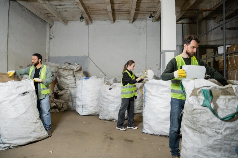 Recyclage des déchets à Marnay, les clés d'une économie circulaire